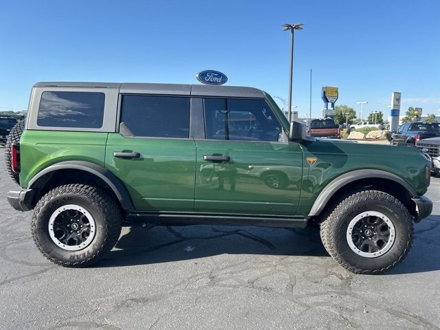 Used 2023 Ford Bronco 4-Door Badlands with VIN 1FMEE5DP7PLC16489 for sale in Ogden, UT