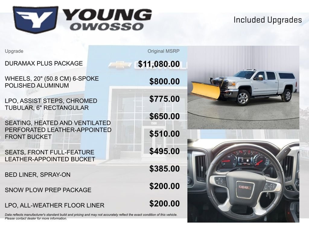 Used 2018 GMC Sierra 2500 HD SLT Truck Crew Cab