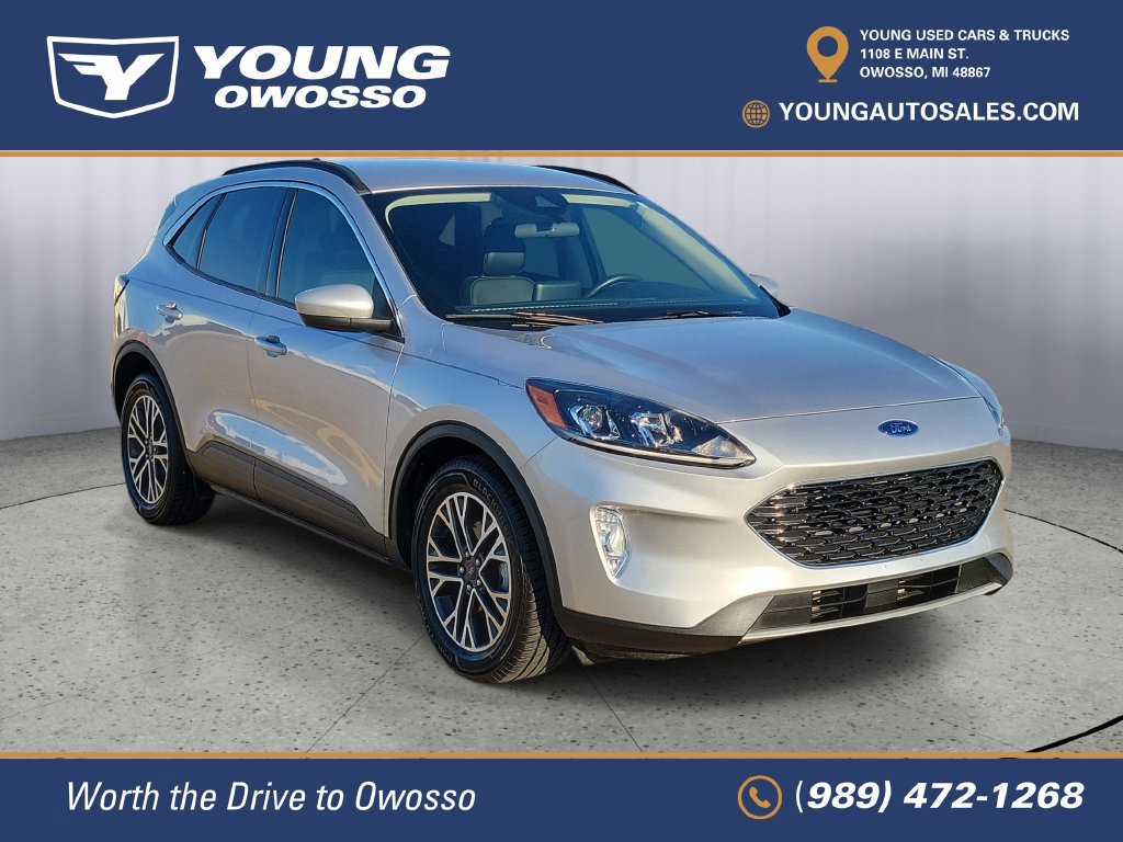 Used 2020 Ford Escape SEL with VIN 1FMCU0H69LUB95003 for sale in Owosso, MI