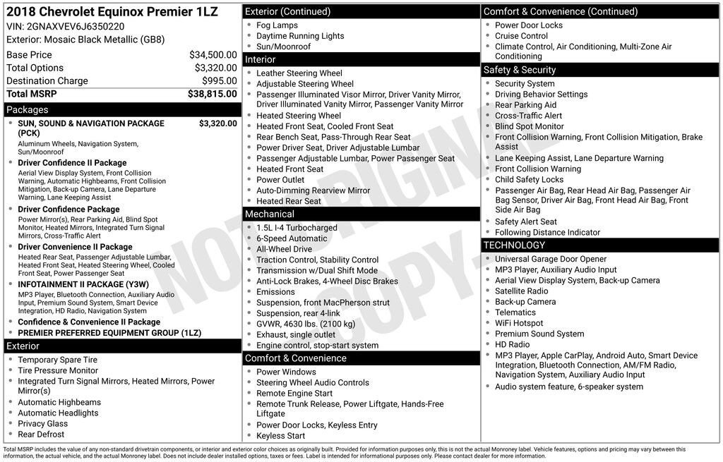 2018 Chevrolet Equinox Premier - Photo 36