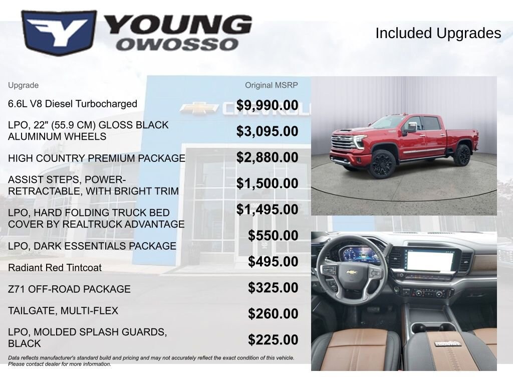 Used 2025 Chevrolet Silverado 2500 HD High Country Truck