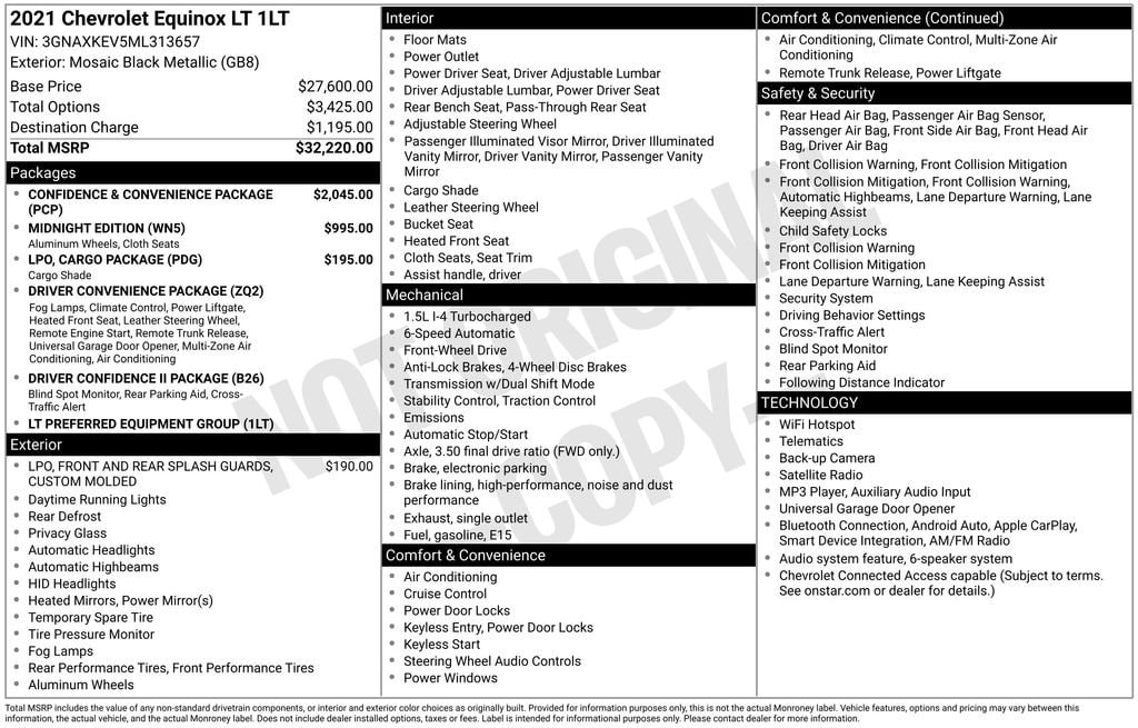 2021 Chevrolet Equinox LT - Photo 34