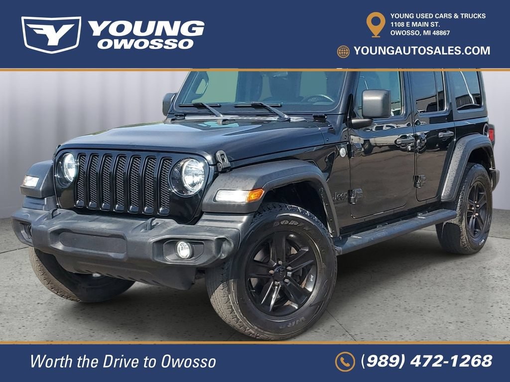 Used 2019 Jeep Wrangler Unlimited Sport Altitude 4x4 SUV