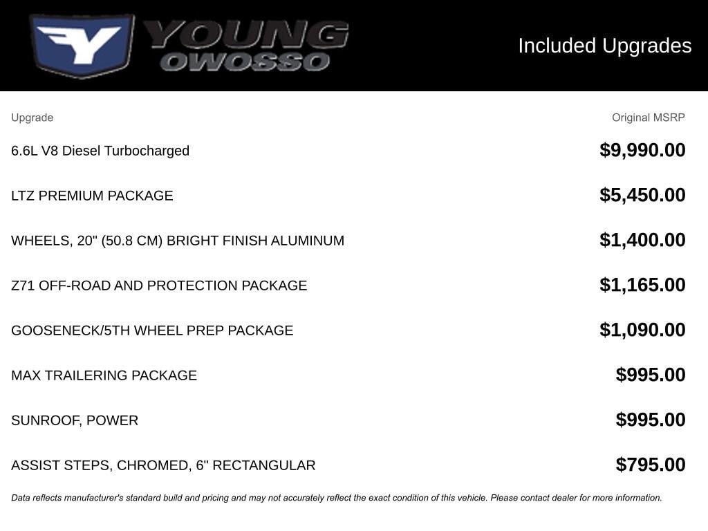 2026 Chevrolet Silverado HD LTZ 4WD Crew Cab Standard Box's photo