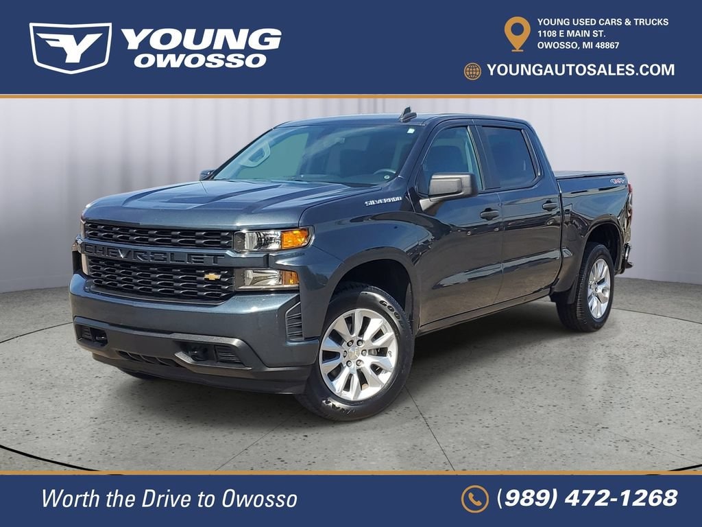 Used 2020 Chevrolet Silverado 1500 Custom Truck Crew Cab