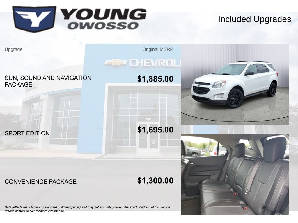 Used 2017 Chevrolet Equinox LT SUV