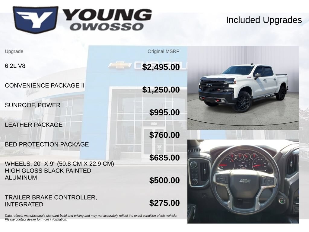 Used 2022 Chevrolet Silverado 1500 LTD LT Trail Boss Truck