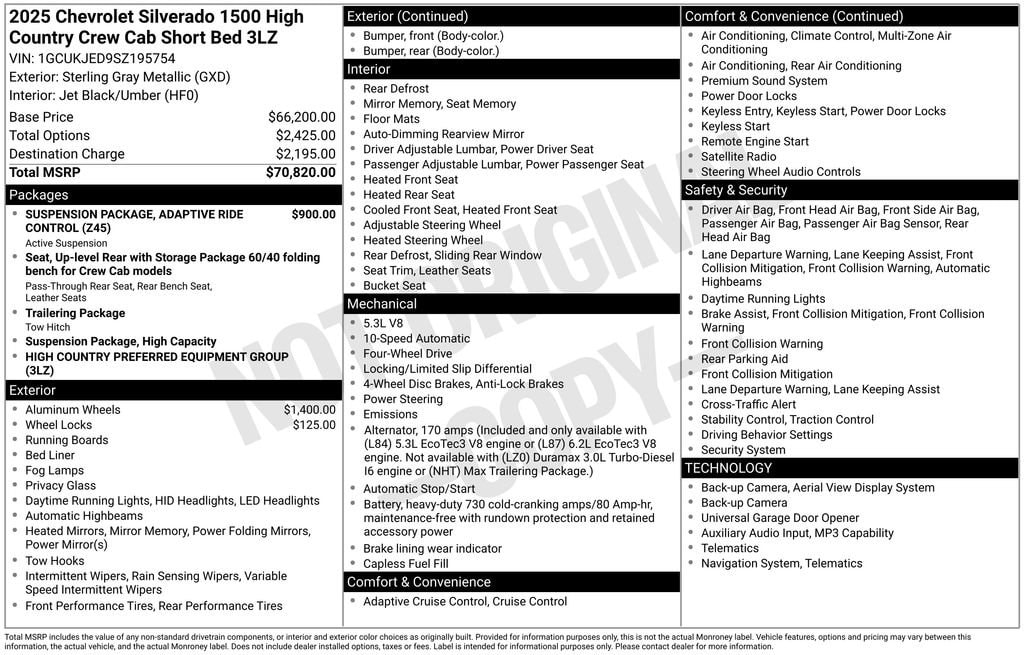 2025 Chevrolet Silverado 1500 High Country - Photo 13