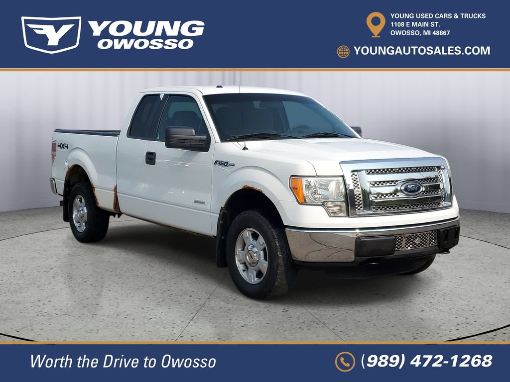 Used 2012 Ford F-150 XLT with VIN 1FTFX1ET0CKD54771 for sale in Owosso, MI