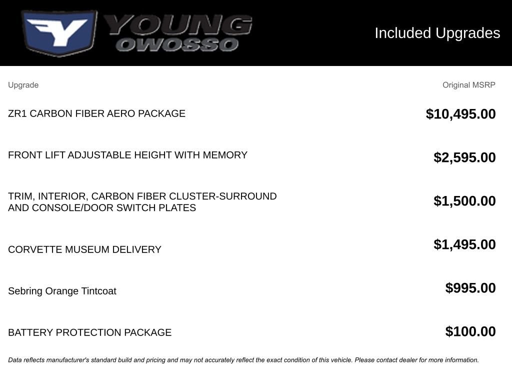 New 2026 Chevrolet Corvette ZR1 3LZ Coupe