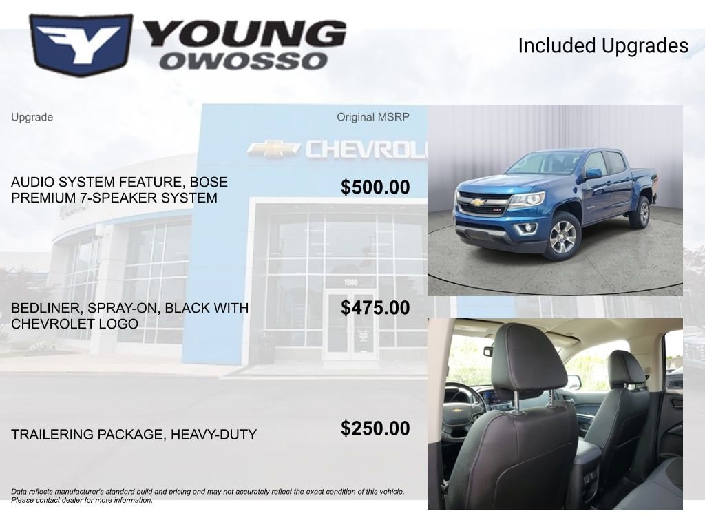Used 2019 Chevrolet Colorado 4WD Z71 Truck Crew Cab