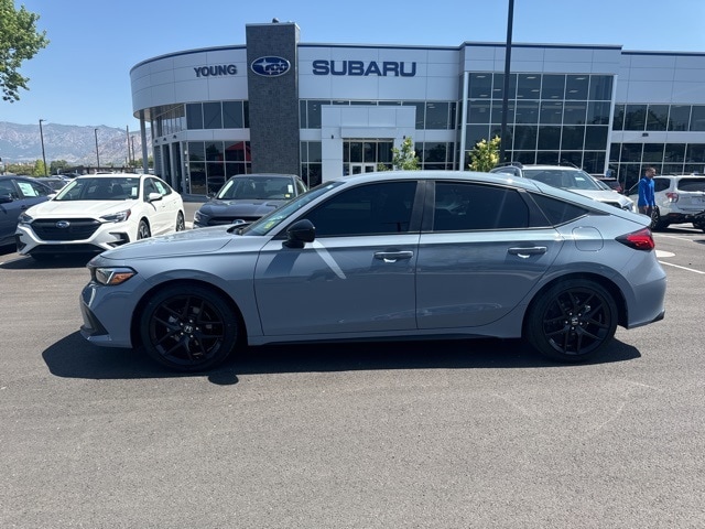Used 2024 Honda Civic Hatchback Sport with VIN 19XFL2H86RE013914 for sale in Ogden, UT