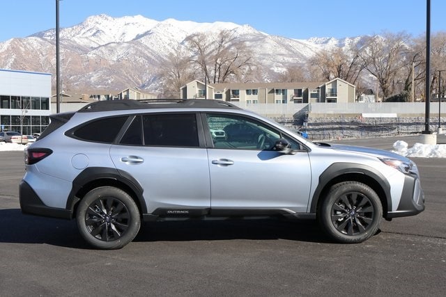 Certified 2025 Subaru Outback Onyx Edition with VIN 4S4BTALC6S3154348 for sale in Ogden, UT