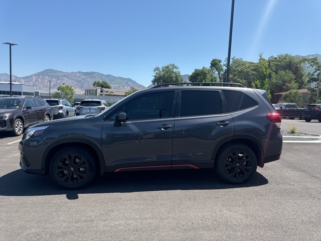 Used 2022 Subaru Forester Sport with VIN JF2SKAJC7NH416459 for sale in Ogden, UT