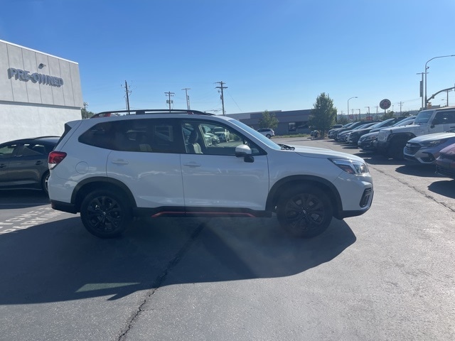 Used 2021 Subaru Forester Sport with VIN JF2SKARC8MH555776 for sale in Ogden, UT