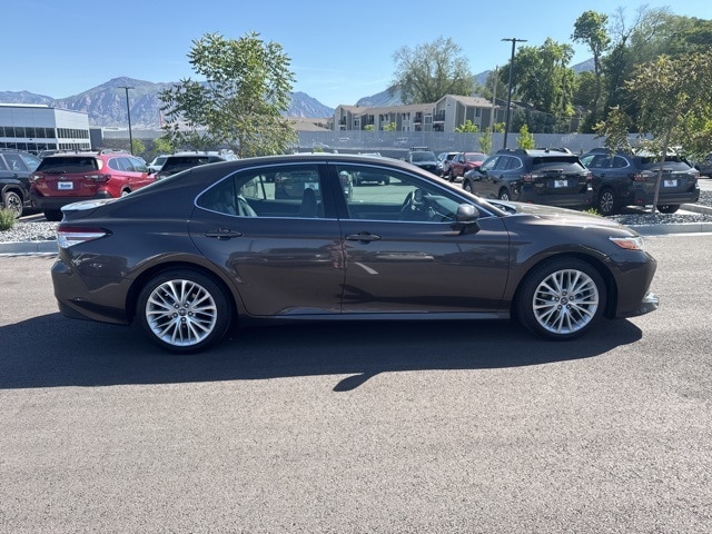 Used 2018 Toyota Camry XLE with VIN 4T1B11HK4JU021389 for sale in Ogden, UT