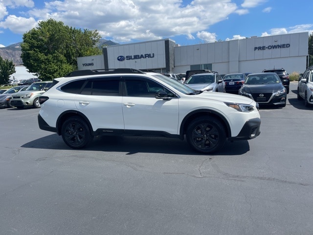 Certified 2022 Subaru Outback Onyx Edition with VIN 4S4BTGLD8N3256797 for sale in Missoula, MT