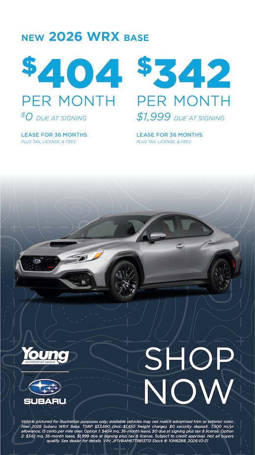 New Subaru WRX for Sale in Ogden, UT | Young Subaru