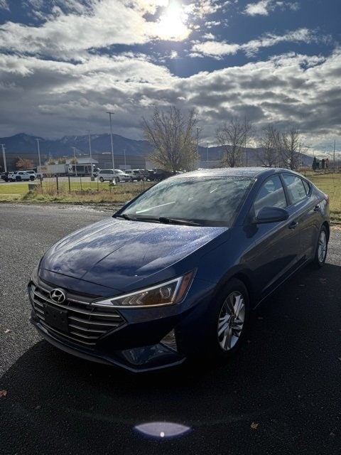 Used 2019 Hyundai Elantra SEL with VIN 5NPD84LF3KH473124 for sale in Logan, UT
