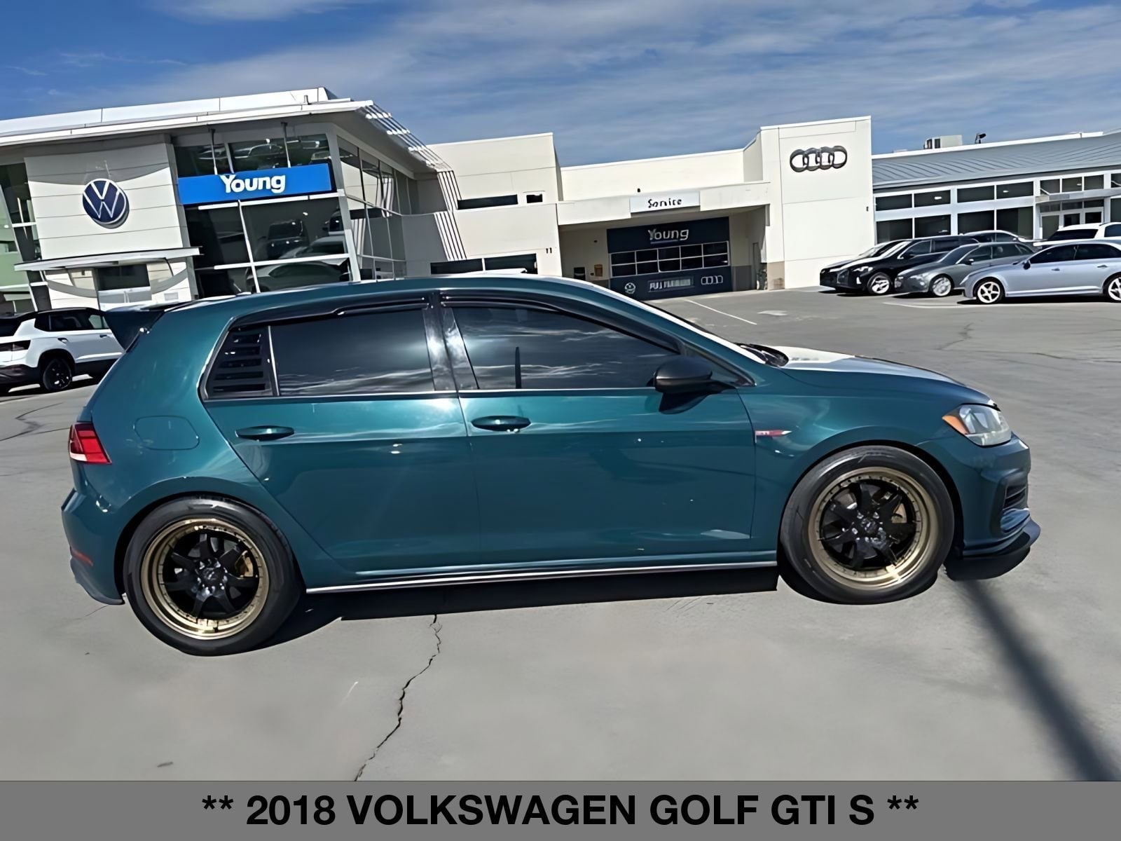 Used 2018 Volkswagen Golf GTI S with VIN 3VW447AU5JM262012 for sale in Layton, UT