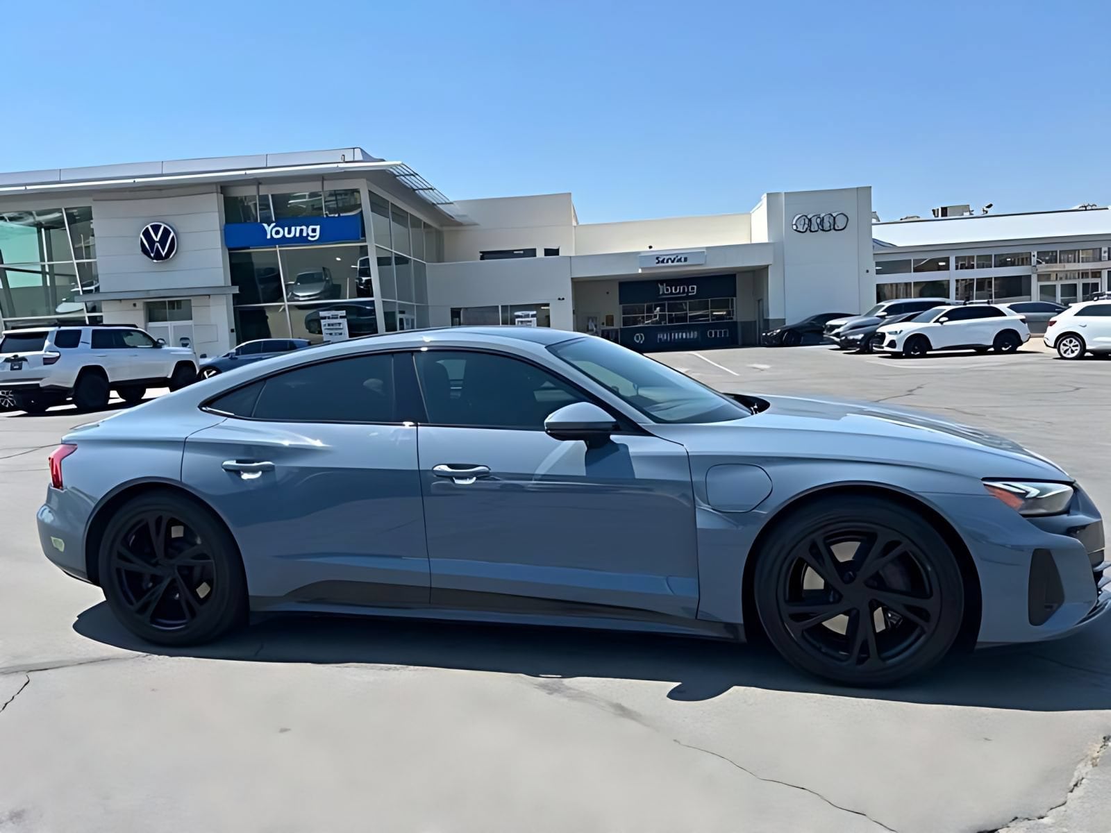 Used 2023 Audi e-tron GT Premium Plus with VIN WAUFJBFW4P7004923 for sale in Layton, UT