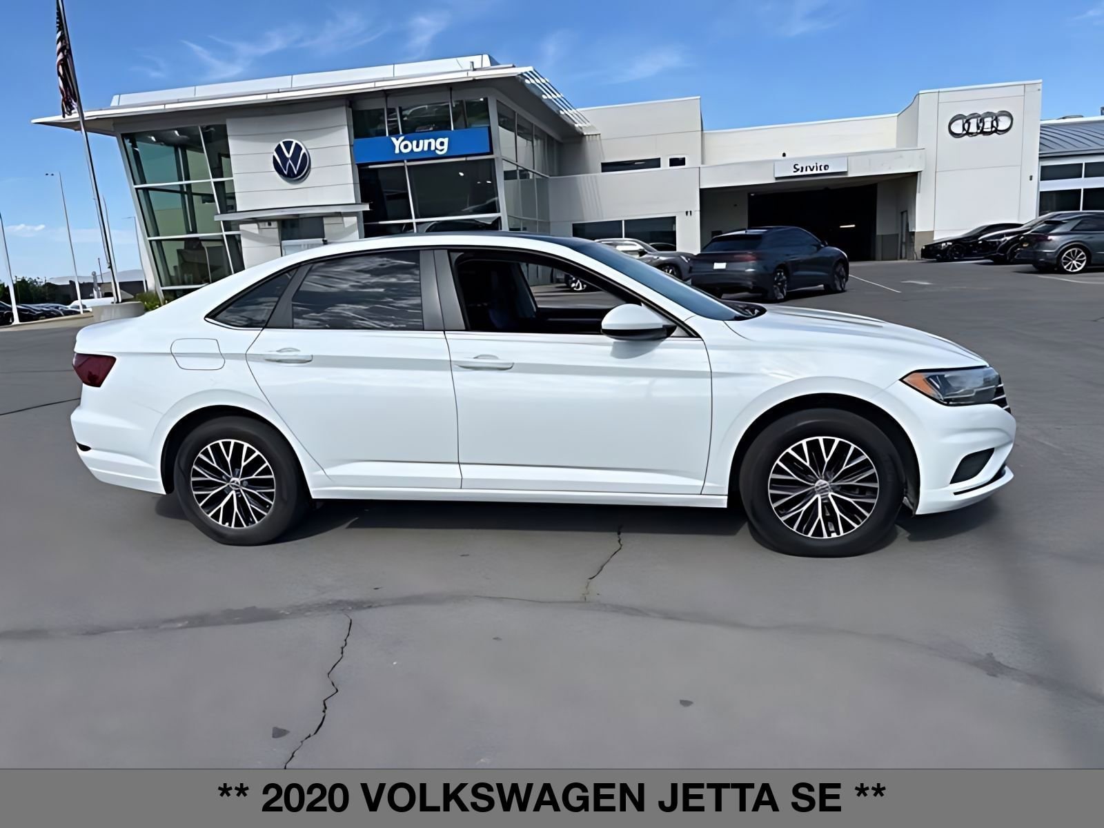 Used 2020 Volkswagen Jetta SE with VIN 3VWCB7BU7LM058752 for sale in Layton, UT