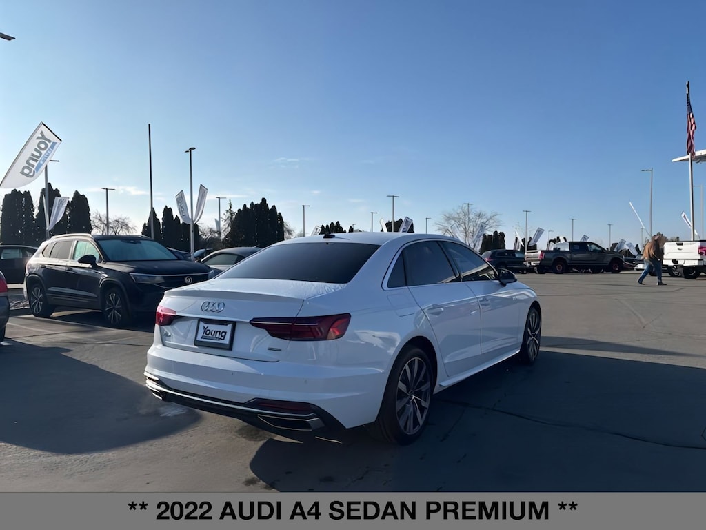 Used 2022 Audi A4 Sedan Premium Premium 40 TFSI quattro