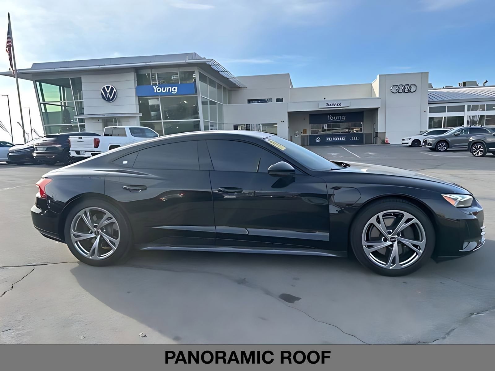 Used 2023 Audi e-tron GT Premium Plus with VIN WAUFJBFW8P7005198 for sale in Layton, UT