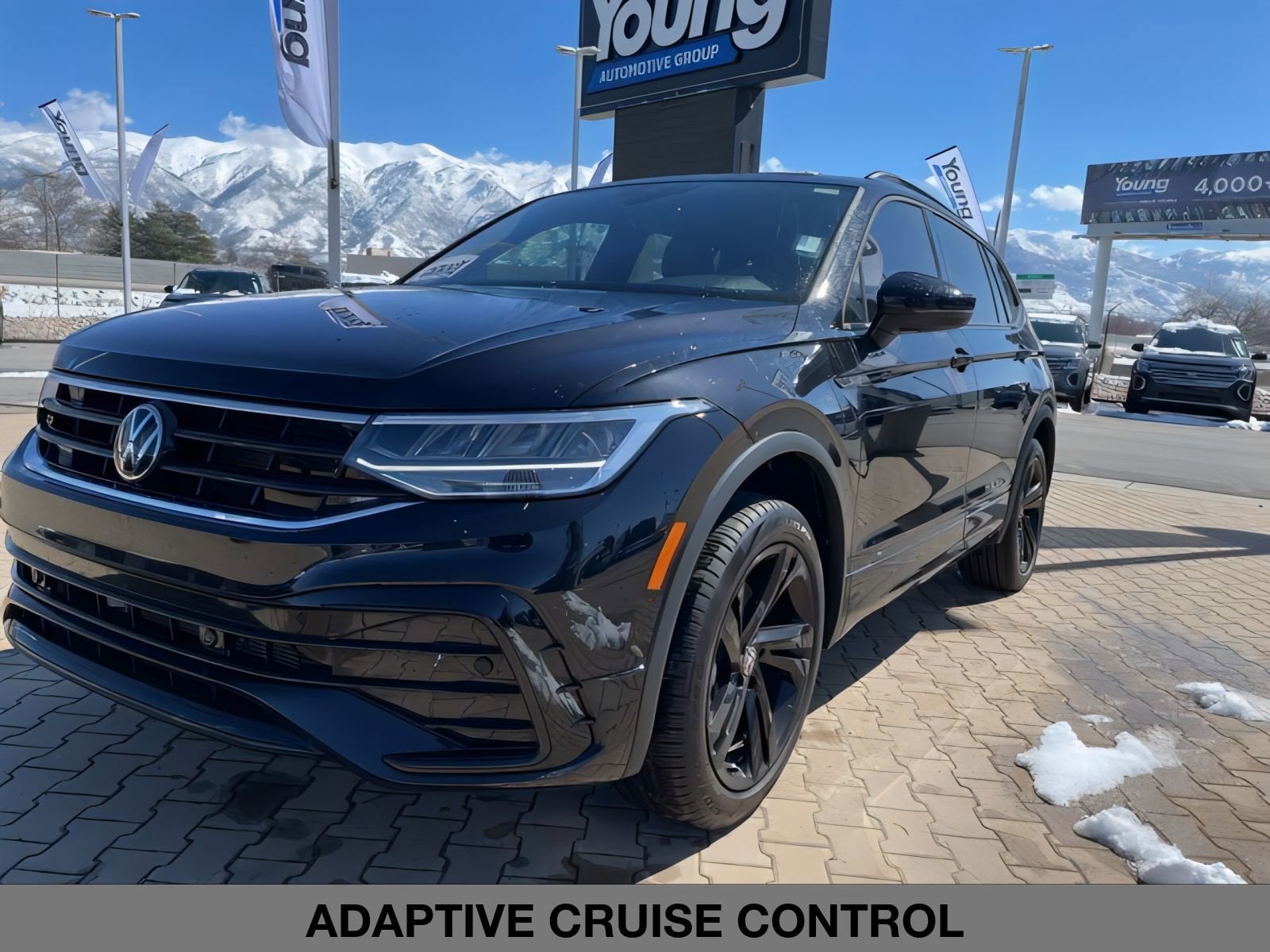 Used 2024 Volkswagen Tiguan SE R-LINE BLACK with VIN 3VV8B7AX7RM049208 for sale in Layton, UT