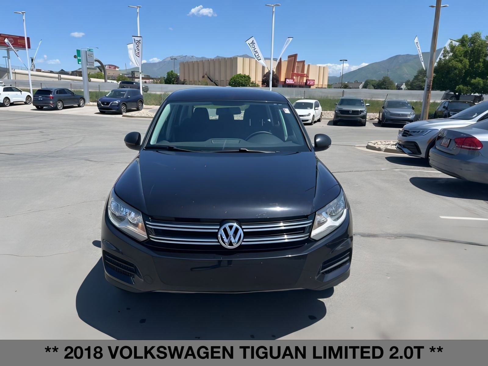 Used 2018 Volkswagen Tiguan Limited Base with VIN WVGBV7AX1JK000704 for sale in Layton, UT