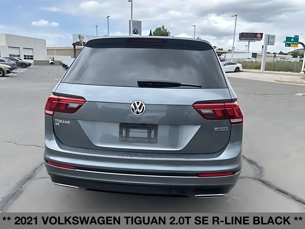 Used 2021 Volkswagen Tiguan 2.0T SE R-Line Black