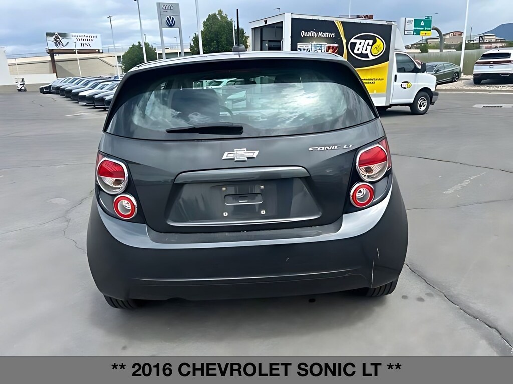 Used 2016 Chevrolet Sonic LT HB Auto LT