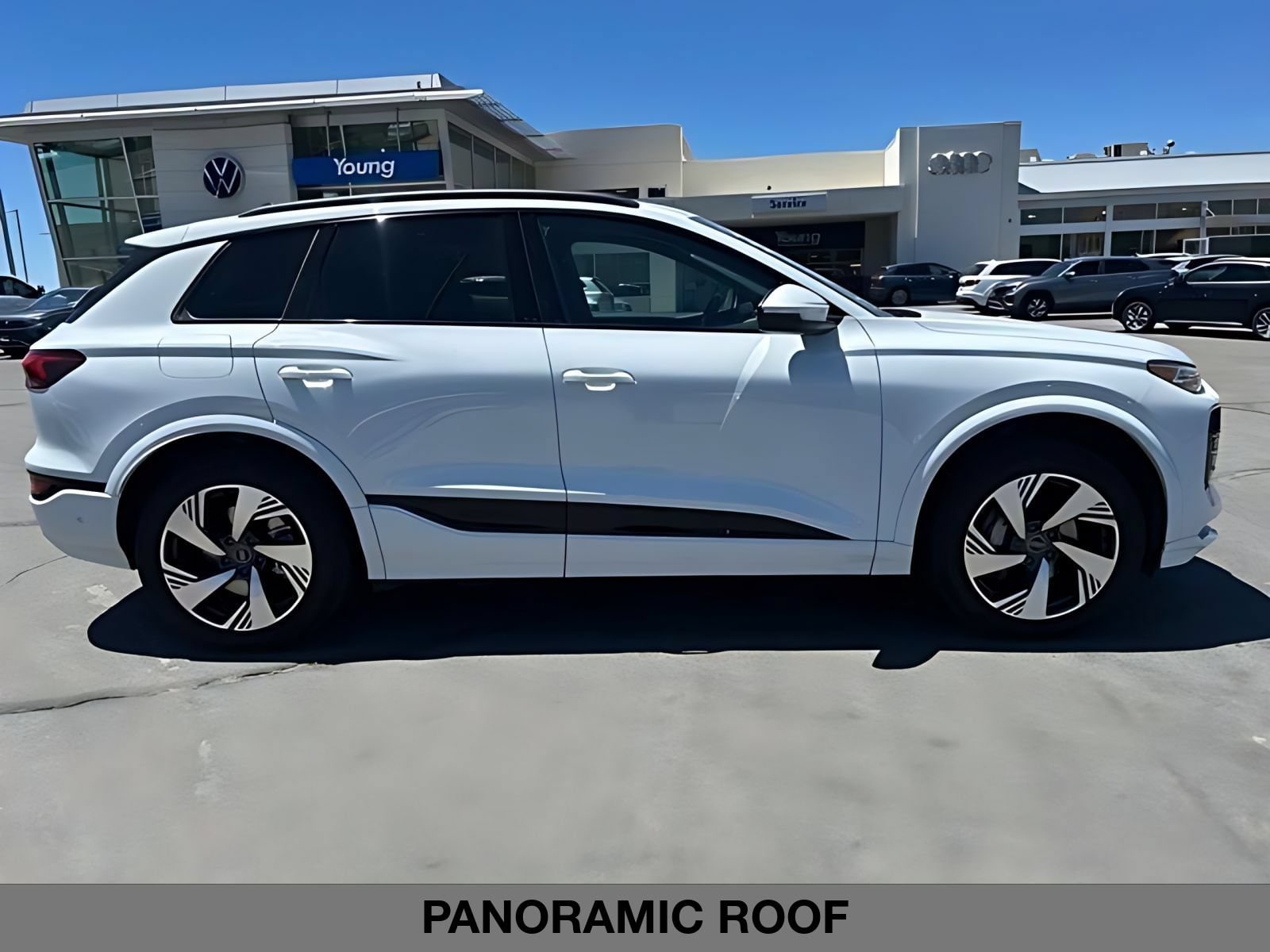 Used 2025 Audi Q6 e-tron Premium Plus with VIN WA124BGF3SA049073 for sale in Layton, UT