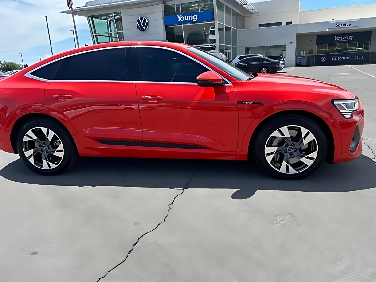 Used 2021 Audi e-tron Sportback Prestige with VIN WA13ABGE6MB017090 for sale in Layton, UT