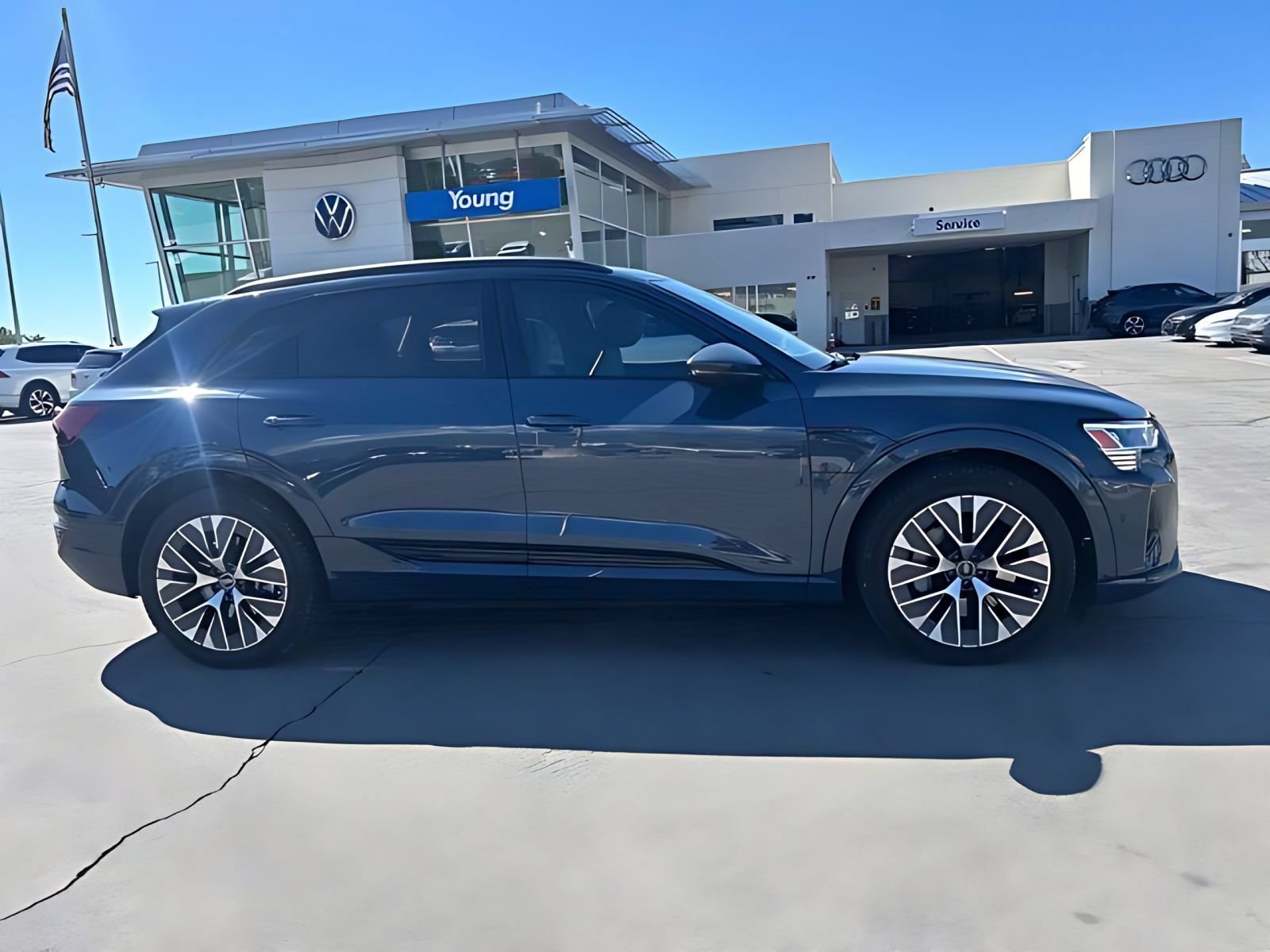 Used 2024 Audi Q8 e-tron Premium Plus with VIN WA15AAGEXRB023422 for sale in Layton, UT