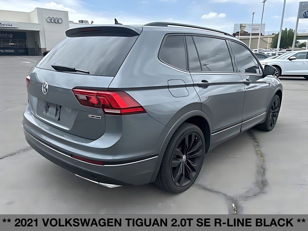 Used 2021 Volkswagen Tiguan 2.0T SE R-Line Black