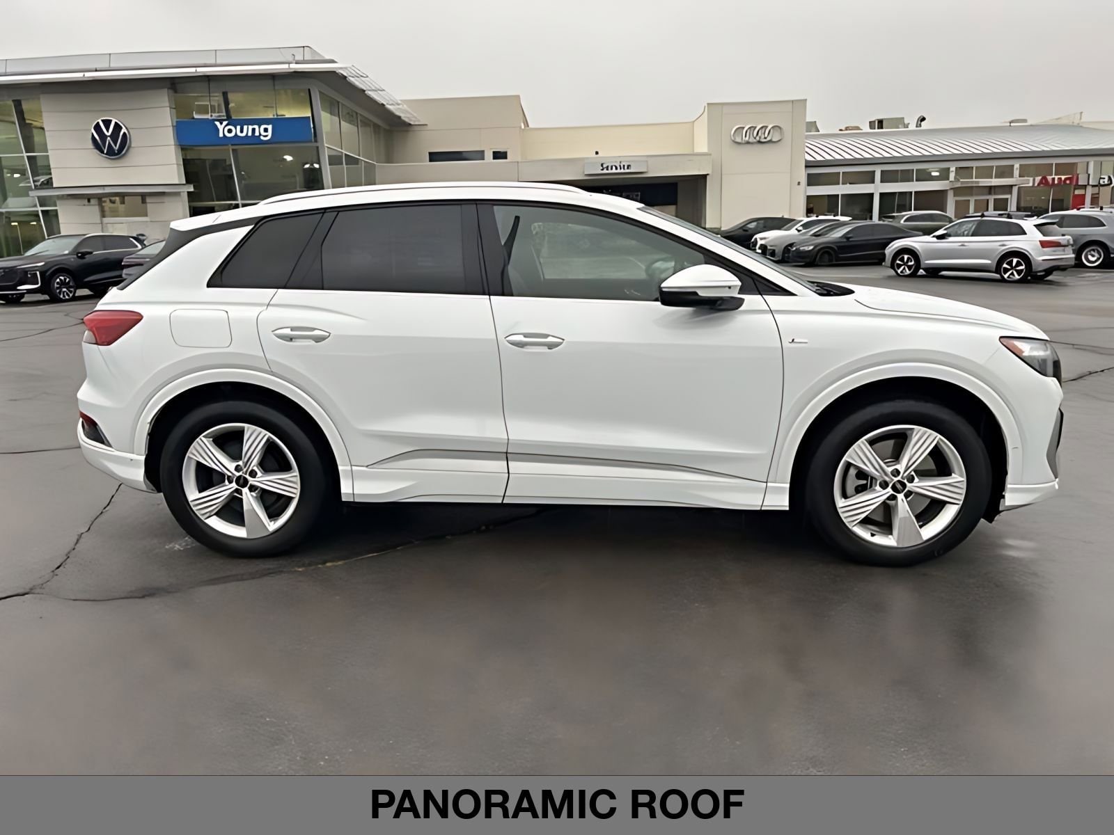 Used 2024 Audi Q4 e-tron Premium Plus with VIN WA1LUBFZ1RP055767 for sale in Layton, UT