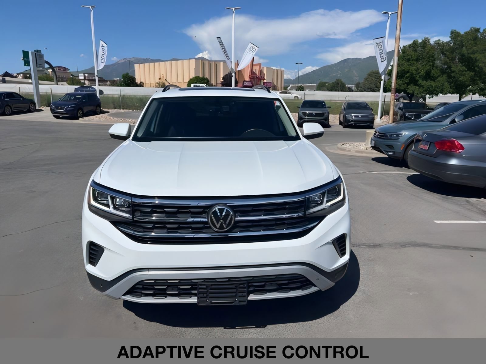 Used 2022 Volkswagen Atlas SE w/Tech with VIN 1V2JP2CA1NC542261 for sale in Layton, UT