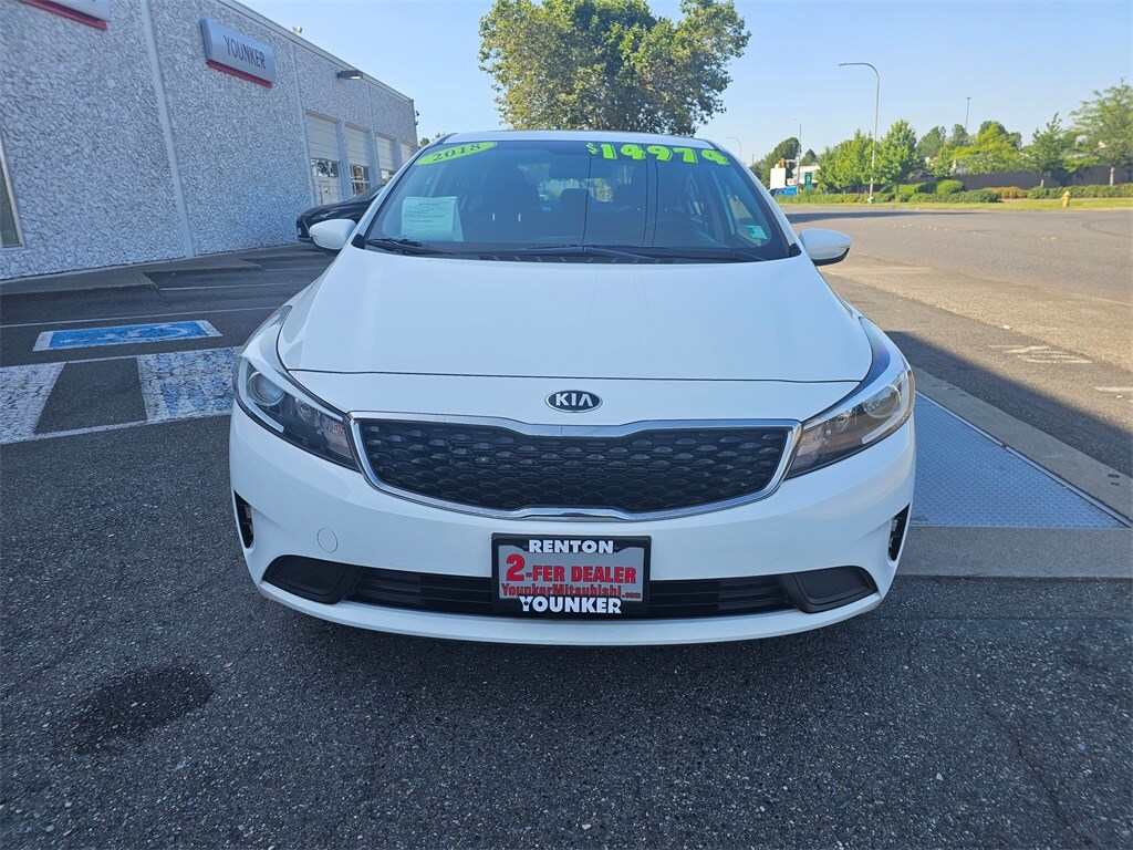 Used 2018 Kia FORTE LX with VIN 3KPFK4A72JE222362 for sale in Renton, WA