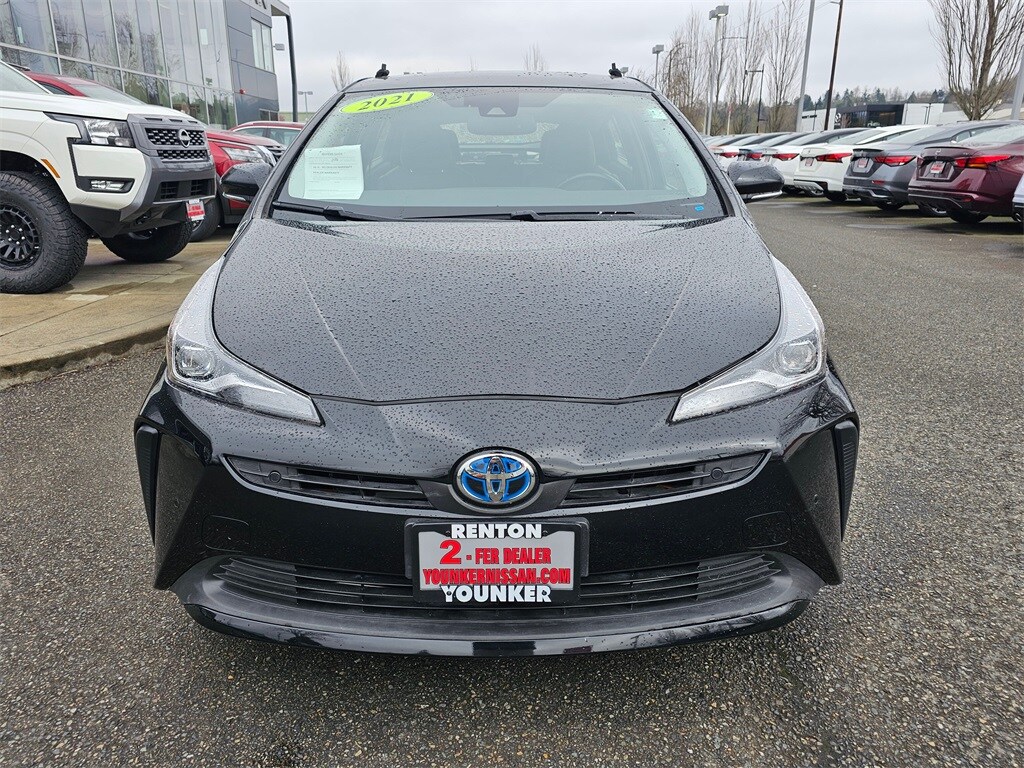 Used 2021 Toyota Prius LE with VIN JTDKAMFU0M3136138 for sale in Renton, WA