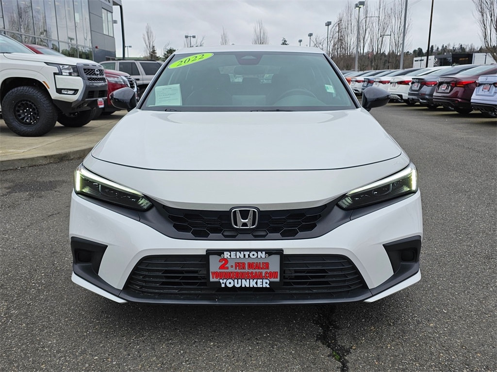 Used 2022 Honda Civic Hatchback Sport with VIN 19XFL2H81NE005259 for sale in Renton, WA