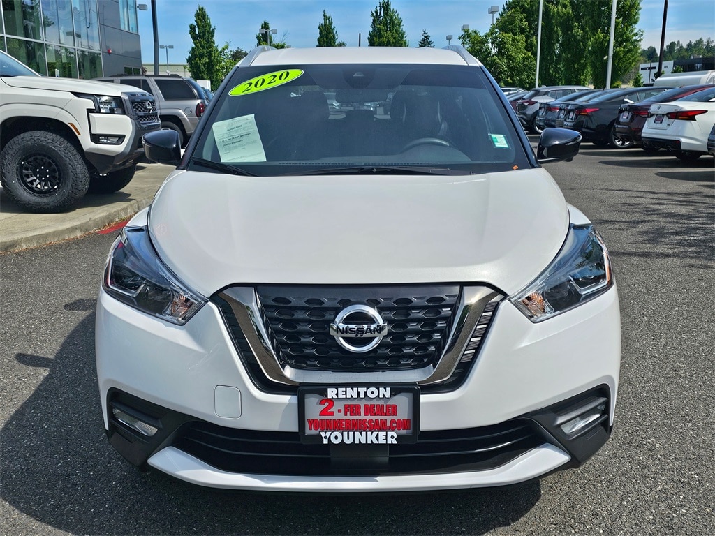 Certified 2020 Nissan Kicks SR with VIN 3N1CP5DV9LL521966 for sale in Renton, WA