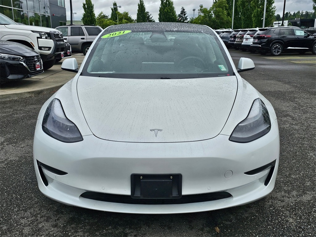 Used 2021 Tesla Model 3 Base with VIN 5YJ3E1EA7MF872107 for sale in Renton, WA
