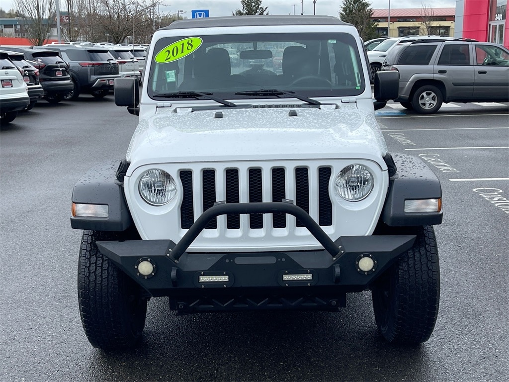 Used 2018 Jeep All-New Wrangler Unlimited Sport with VIN 1C4HJXDG0JW152388 for sale in Renton, WA