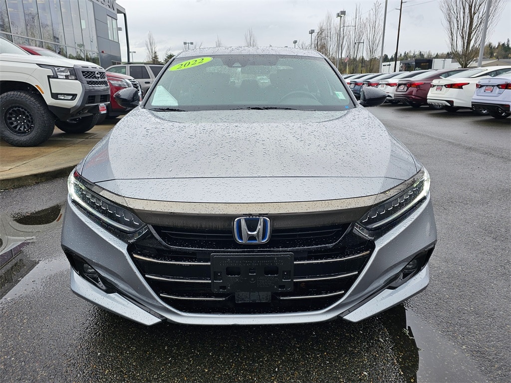 Used 2022 Honda Accord Hybrid Sport with VIN 1HGCV3F22NA022643 for sale in Renton, WA