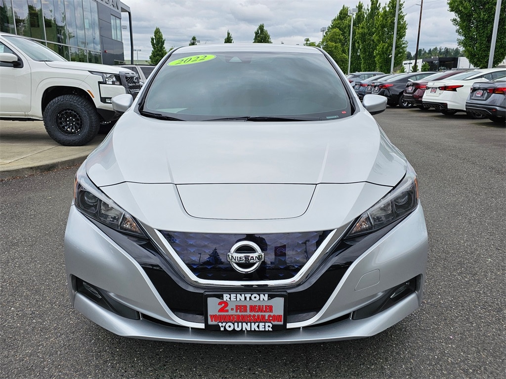 Certified 2022 Nissan LEAF SV with VIN 1N4AZ1CVXNC559347 for sale in Renton, WA