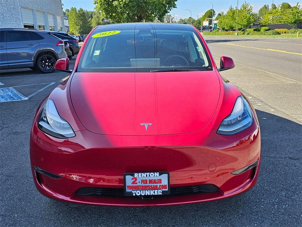 Used 2022 Tesla Model Y Long Range with VIN 7SAYGDEE7NF314928 for sale in Renton, WA