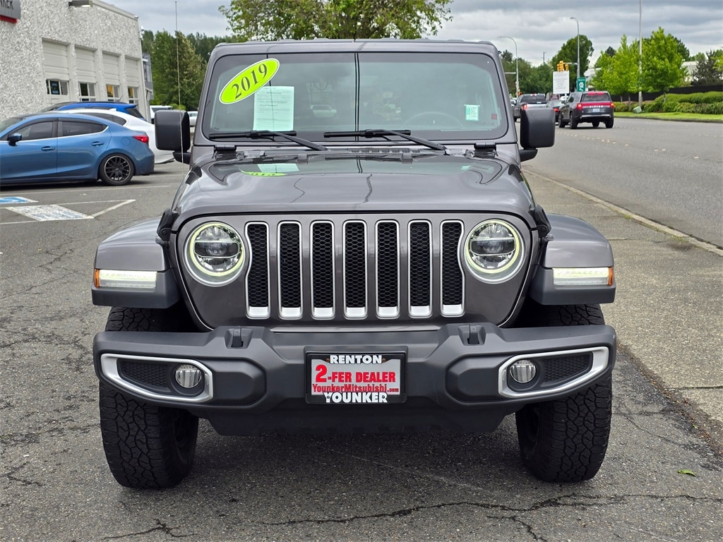 Used 2019 Jeep Wrangler Unlimited Sahara with VIN 1C4HJXEN6KW539896 for sale in Renton, WA