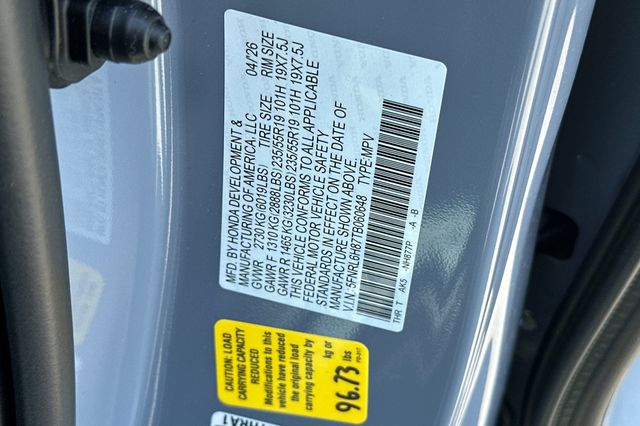 2026 Honda Odyssey Touring - Photo 35