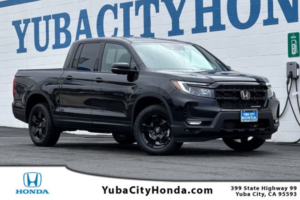 New 2026 Honda Ridgeline Black Edition Truck Crew Cab